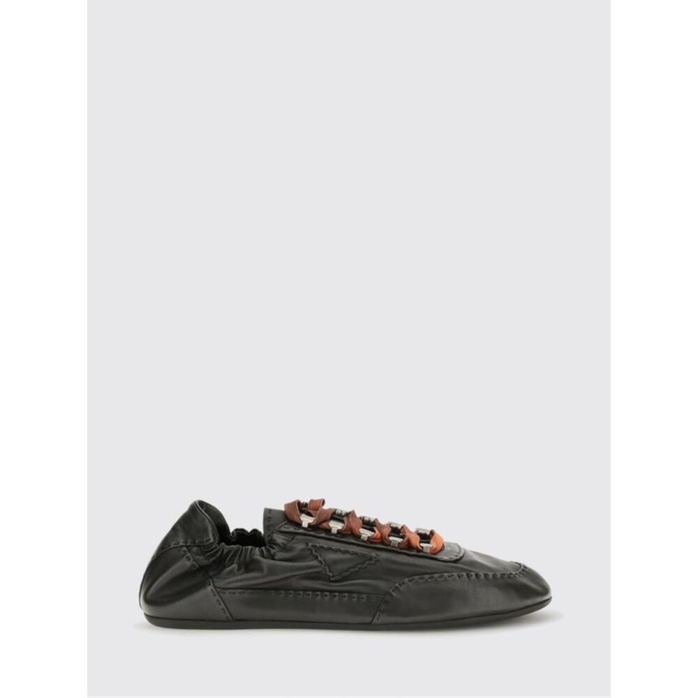 Prada Brogue Shoes Men Black